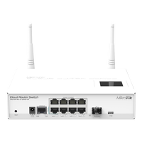 MikroTik Ethernet router CCR1009-8G-1S-1S+