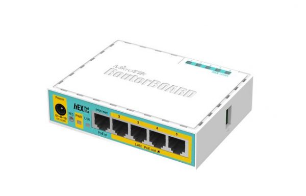 MikroTik hEX PoE lite